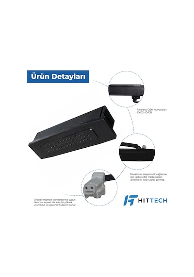 Nissan Qashqai ve Note Uyumlu Bagaj Açma Düğmesi Butonu Switch OEM 90602-JD00B