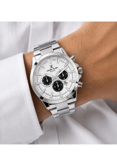 Daniel Klein Premium Çelik Kordon 2 Yıl Garantili 3 Atm Suya Dayanıklı Erkek Kol Saati Edk.r11095.1 Gümüş
