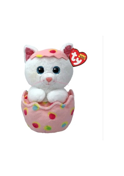 Ty Beanie Boos Peluş Kedi Giggles 15 Cm Çok Renkli