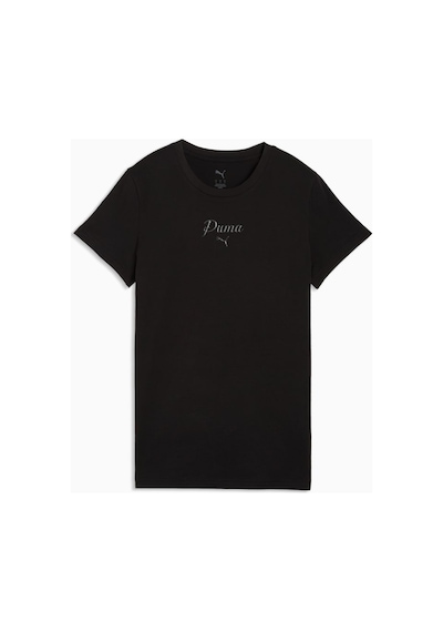 Puma Essentials Script Kadın Siyah Tişört 691760-01