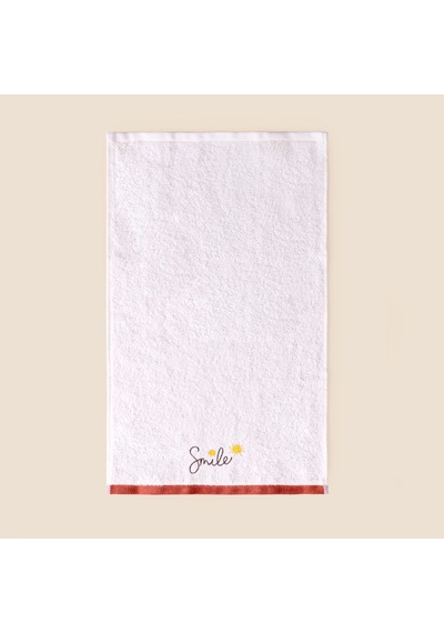 Soft Sun 3'lü Kutulu Hediyelik Havlu Seti - Ekru - 30x50 Cm Çok Renkli
