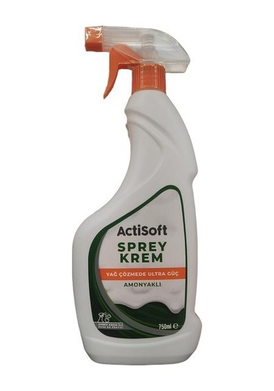 Amonyaklı Yağ Çözücü Sprey Krem 4 Adet X 750 Ml 4'lü Set