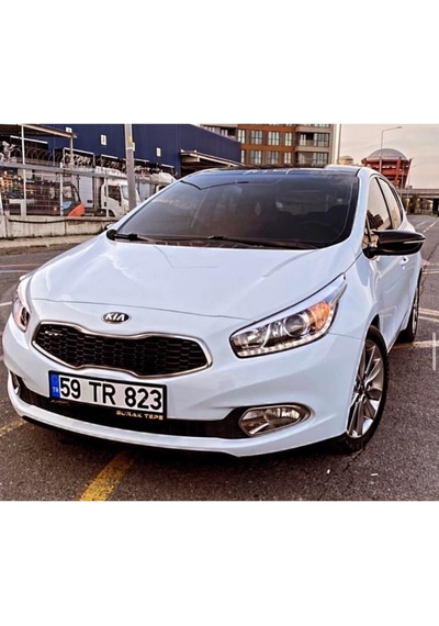 Kia Cerato Sinyalli Uyumlu 2016-2019 Batman Yarasa Ayna Kapağıı Piano Black Plastikk