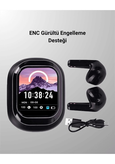 Bluetooth Kulaklık, Dokunmatik Kontrollü, Pods Fine Uyumlu Belirtilmemiş