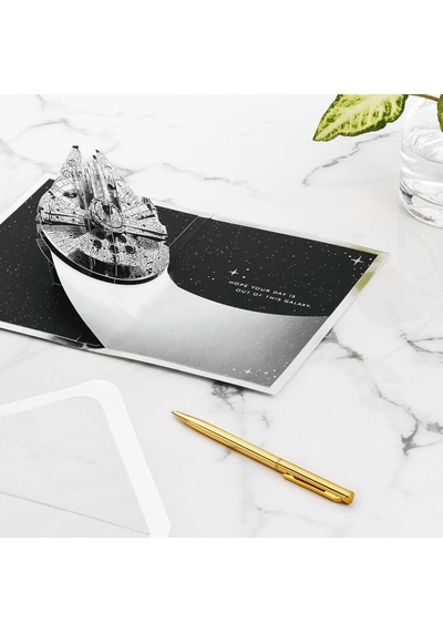 Signature Paper Wonder Pop-up Doğum Günü Kartı Star Wars