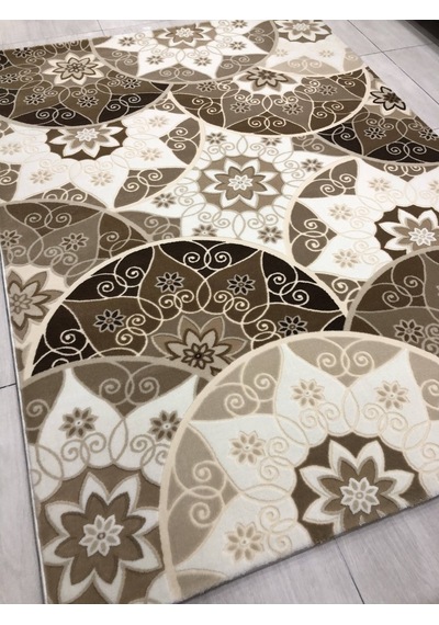 Flora Halı Lavin 0018 A 165X230 Krem Kahve 4 M2 Halı !