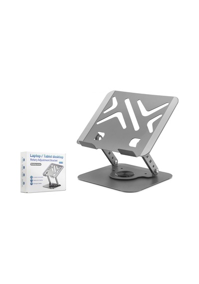 Derece Dönebilen Laptop Ve Tablet Standi Gri