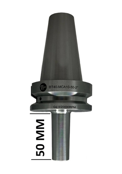 Bt40 Mca10 - 50 Boy Vidalı Tutucu M10x50 Boy Vidalı Tutucu 20.000 Devir Balans Alınmıştır