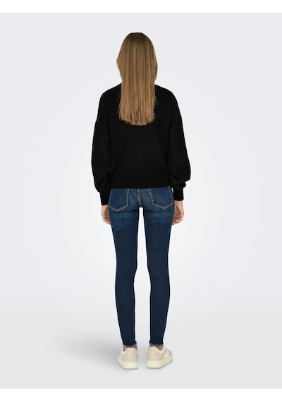 Jdy Jdyjusty L/s Short Cardigan Knt Noos Kadın Hırka 15200418 Siyah