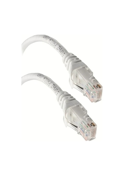 10 Metre %100 Cu Tam Bakır 23 Awg Cat6 Rj45 Jacklı Lan Internet Data Network Adsl Modem Kablosu