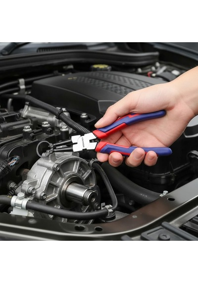 Wp231153 Profesyonel Dış Segman Pensesi, 180mm, Cr-v Çelik, Eğri Uçlu, Yaylı Diğer