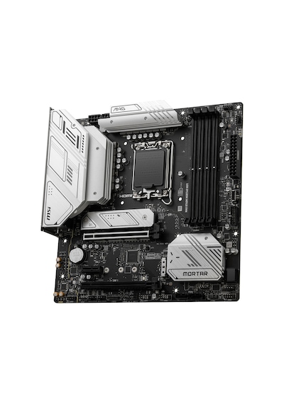 Msı Mag B760m Mortar Wıfı Soket 1700 Ddr5 7000 Oc Pcı-e Gen5 M.2 Usb3.2 Hdmıdp 1x 2.5g Lan Wı-fı 6e Matx Anakart