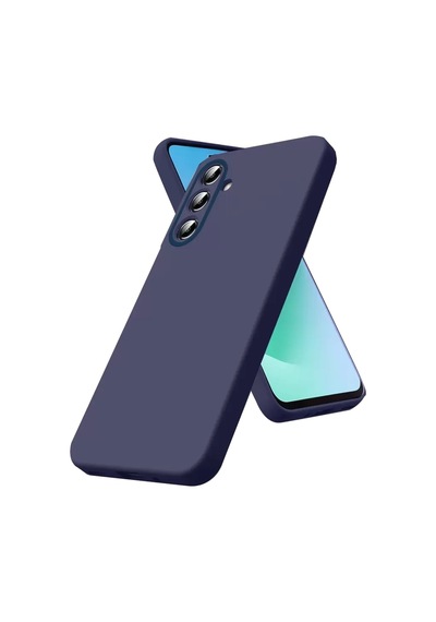 Samsung Uyumlu Galaxy A57 5g First Silikon - Lacivert Diğer
