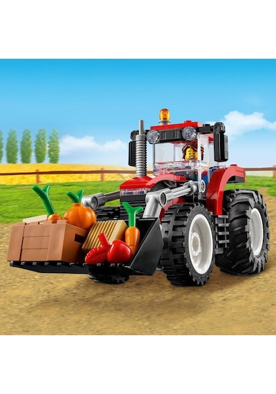 LEGO® City Traktör 60287 5+ Yaratıcı Oyuncak Yapım Seti 148 Parça