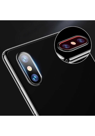 Mi 8 Kılıf Tchs Süper Silikon Kapak - Renksiz Renksiz