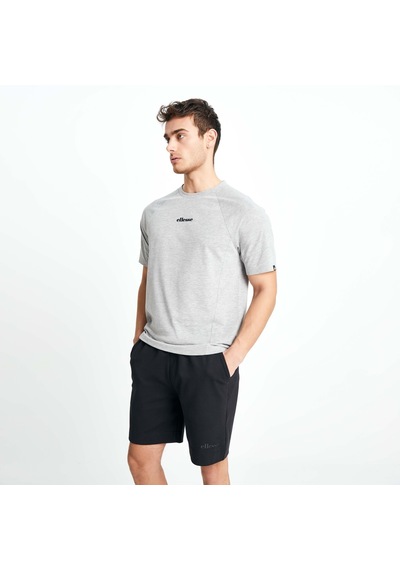Em152 Ellesse Erkek T-shirt Grey Melange 24y626000011 626002 Gri Melanj