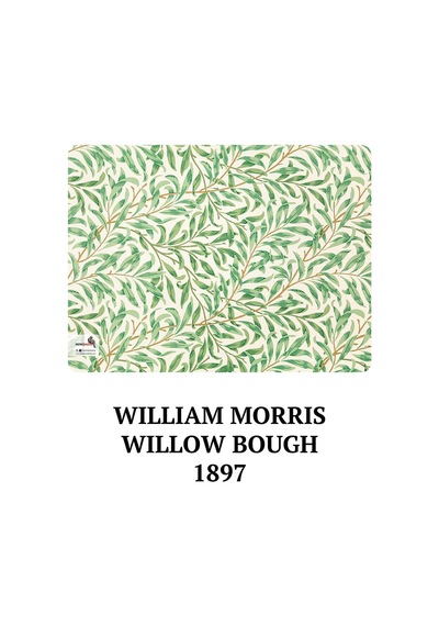 William Morris Defter Seti, The Kelmscott Collection, Çizgisiz, 64 Sayfa, 14x21cm, Çok Renkli, 4'lü