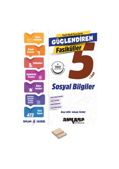 5. Sınıf Güçlendiren Sosyal Bilgiler Fasiküller Ve Telefon Standı