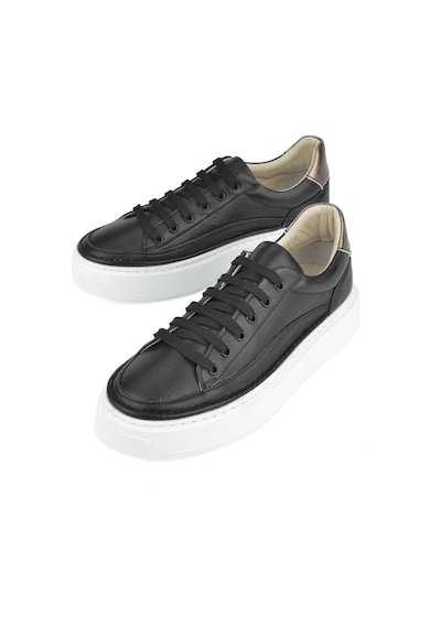 Ziya, Kadın Hakiki Deri Sneaker 1511035z6200 Siyah 1511035z6200 000 Siyah
