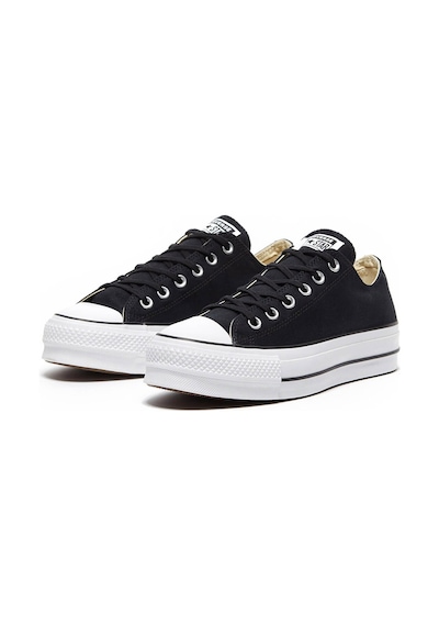 Converse Chuck Taylor All Star Lift Kadın Günlük Spor Ayakkabı 56 - Siyah