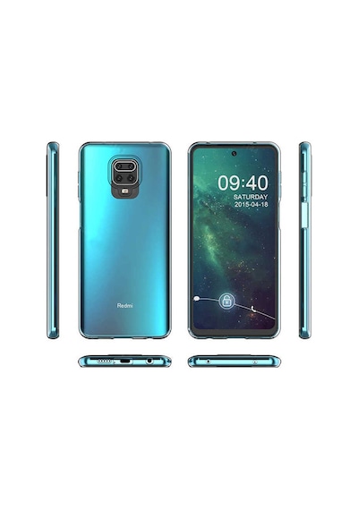 Xiaomi Redmi Note 9 Pro Uyumlu Kılıf Zore Süper Silikon Kapak
