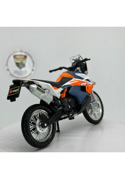 Ktm 790 Adventure R 1:18 Diecast Model Motosiklet