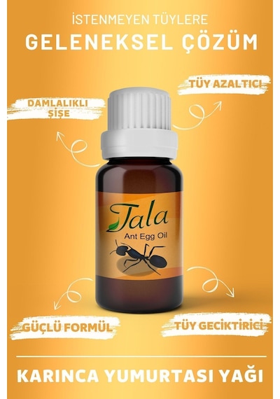 Karınca Yumurtası Yağı 20 Ml Tüy İnceltici Hologramlı 8 Adet