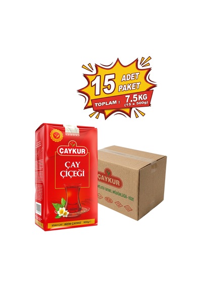 Çay Çiçeği Dökme Çay 500 Gr. Onbeşli Paket