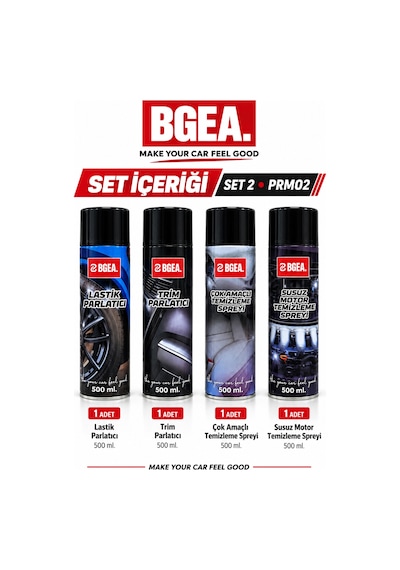 Bgea Premium 3 Lü Detay Ve Parlatma Seti 5