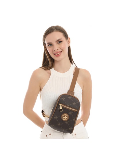 Beverly Hills Polo Club Kadın Çapraz Çantası 05bhpc8016 Mono Kahve Kahverengi