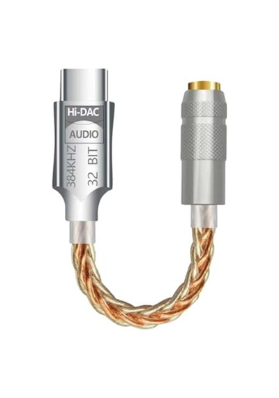 Klasse Type-c - 3.5 Alc5686 Çip Hifi Dac Ses Kartı Kulaklık Kablosu Usb Başlık