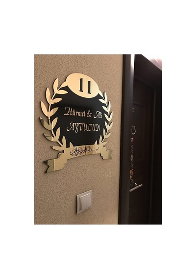 Başak Model Kapı Süsü 35 Cm Gold Diğer