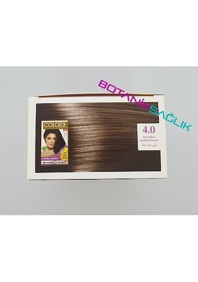 Saç Boyası Set - 4.0 Orta Kahve