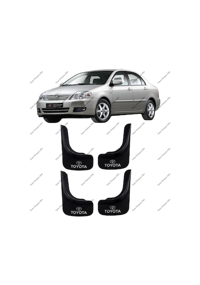 Toyota Uyumlu Corolla 2002-2006 4lü Paçalık Çamurluk Tozluk TYT1UX007
