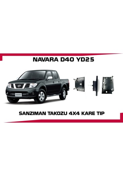 Navara Sanzıman Takozu D40 Kasa 4x4 Kare Tıp 2.5