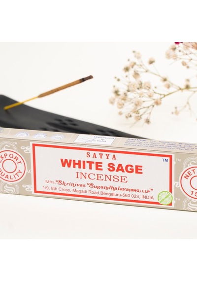 Satya Beyaz Adaçayı Aromalı Masala Çubuk Tütsü