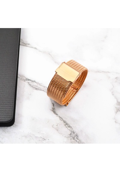 Paslanmaz Çelik Kordon Mk1002-gold - 24mm Şeffaf