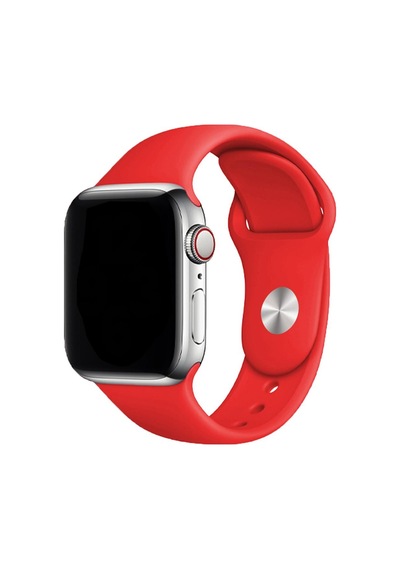 E2m Classıc Silikon Apple Uyumlu  Watch Kordon 42/44mm Kır