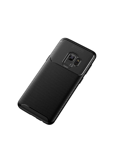 Samsung Uyumlu Galaxy S9 Kılıf Karbon Silikon Case