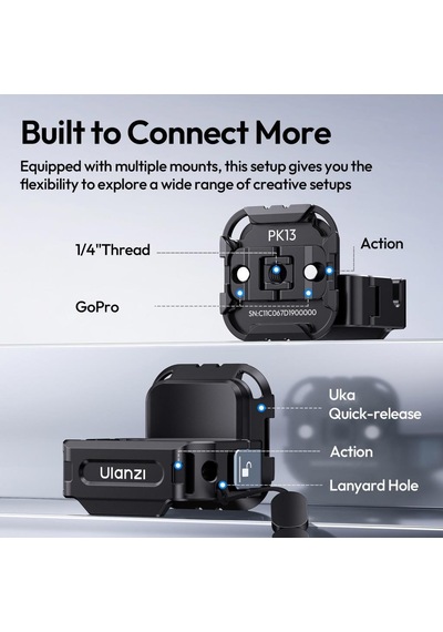 Ulanzi Pk13 Xtra Muse & Pocket 3 Quick-release Genişletme Adaptörü - C067