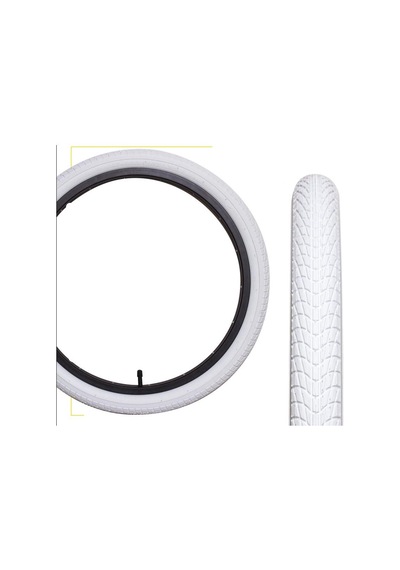Raptor Beyaz Dış Lastik 20x1.95 Desen-p1023 20 Jant Beyaz Çocuk Bisikleti Dış Lastiği Düz Lastik