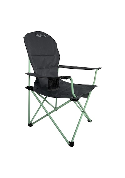 Platan Chair Ones-ll Katlanır Kamp Piknik Sandalyesi - Koltuğu XL Gri