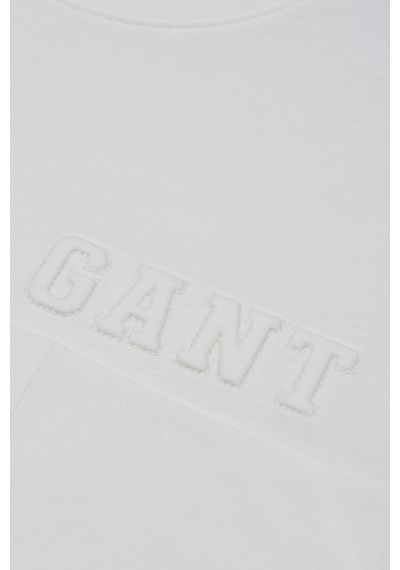 Gant Erkek T-shırt 2003268-113 2003268-113 Beyaz Beyaz