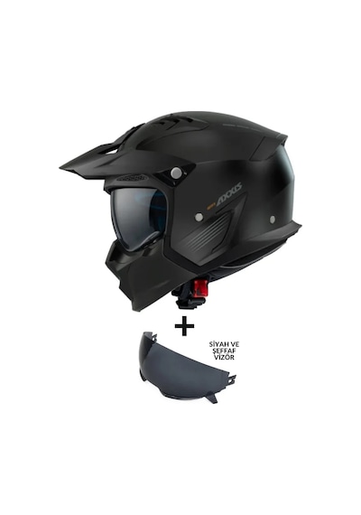 Axxis Hunter Sv Solid A1 Kapalı Motosiklet Kaskı