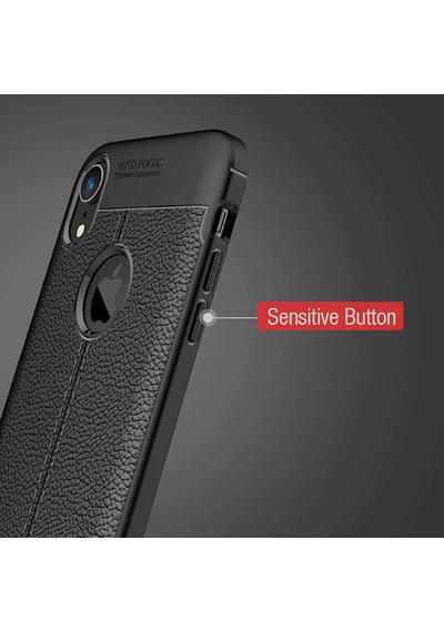 Apple Uyumlu iPhone Xr 6.1 Kılıf Zore Niss Silikon Kapak Kırmızı