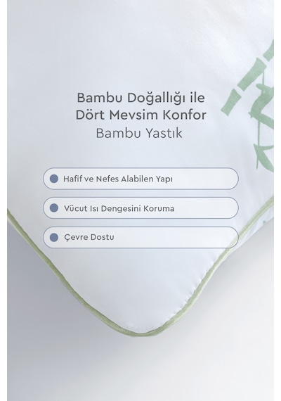 Yataş Bambu Yastık 2 Adet
