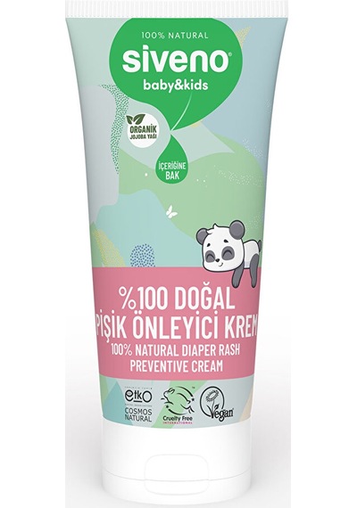 Doğal Bebek Pişik Önleyici Jel Krem 50ml