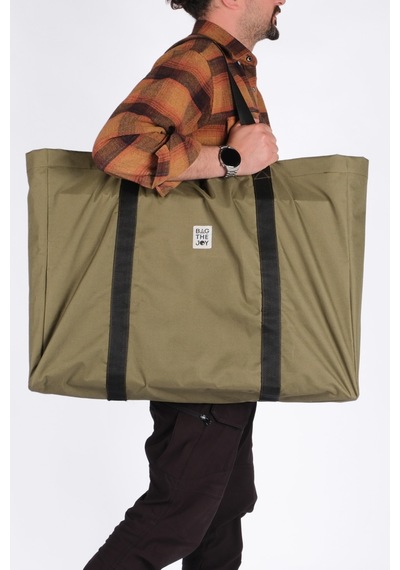 Bag The Joy Ahşap Portatif Katlanır Kamp Rafı - Antrasit