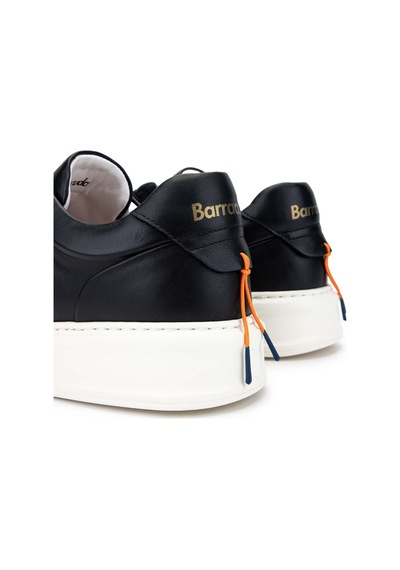 Barracuda Erkek Hakiki Deri Siyah/siyah Sneakers & Spor Ayakkabı 511 Bu3510a Erk Ayk Y24 Black/black Çok Renkli