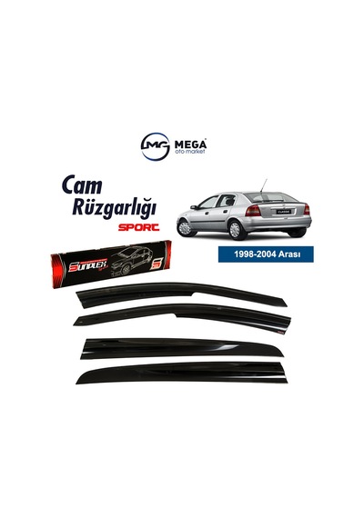 Opel Astra G Mugen Tip Cam Rüzgarlık Sunplex
